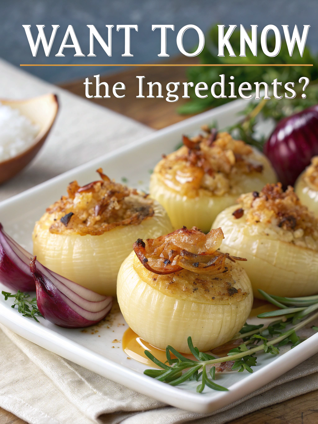 Recipe ingredients