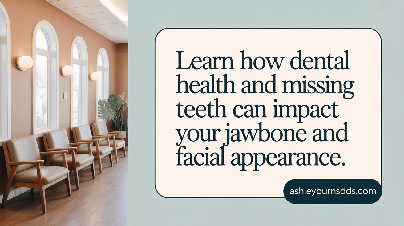 Learn how missing teeth can change your jawbone and facial structure.