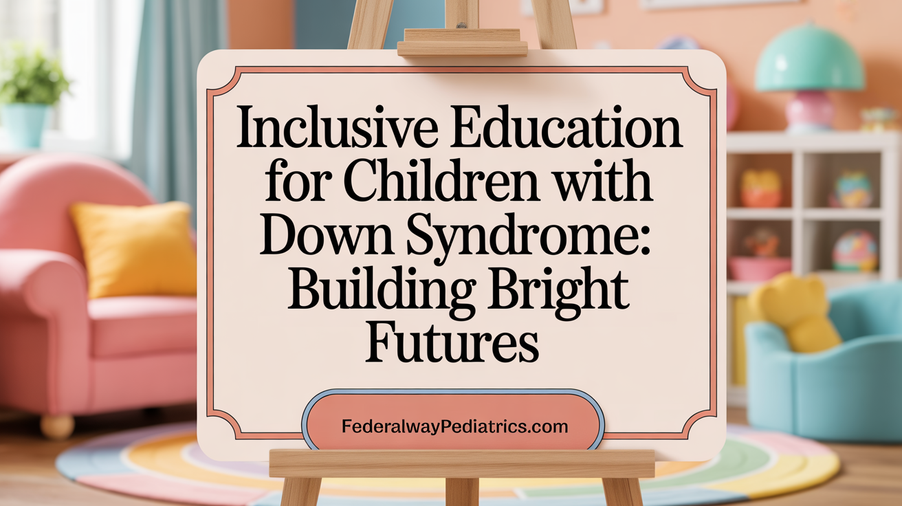 Inclusive Education for Children with Down Syndrome: Building Brighter Futures
