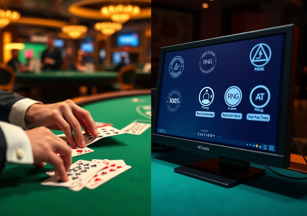 게임 투명성과 공정성 측면에서의 신뢰도 차이점