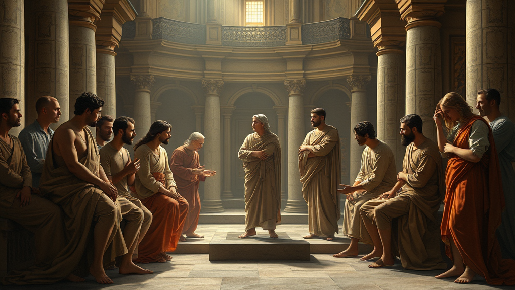 신뢰와 불신의 상징적 모습