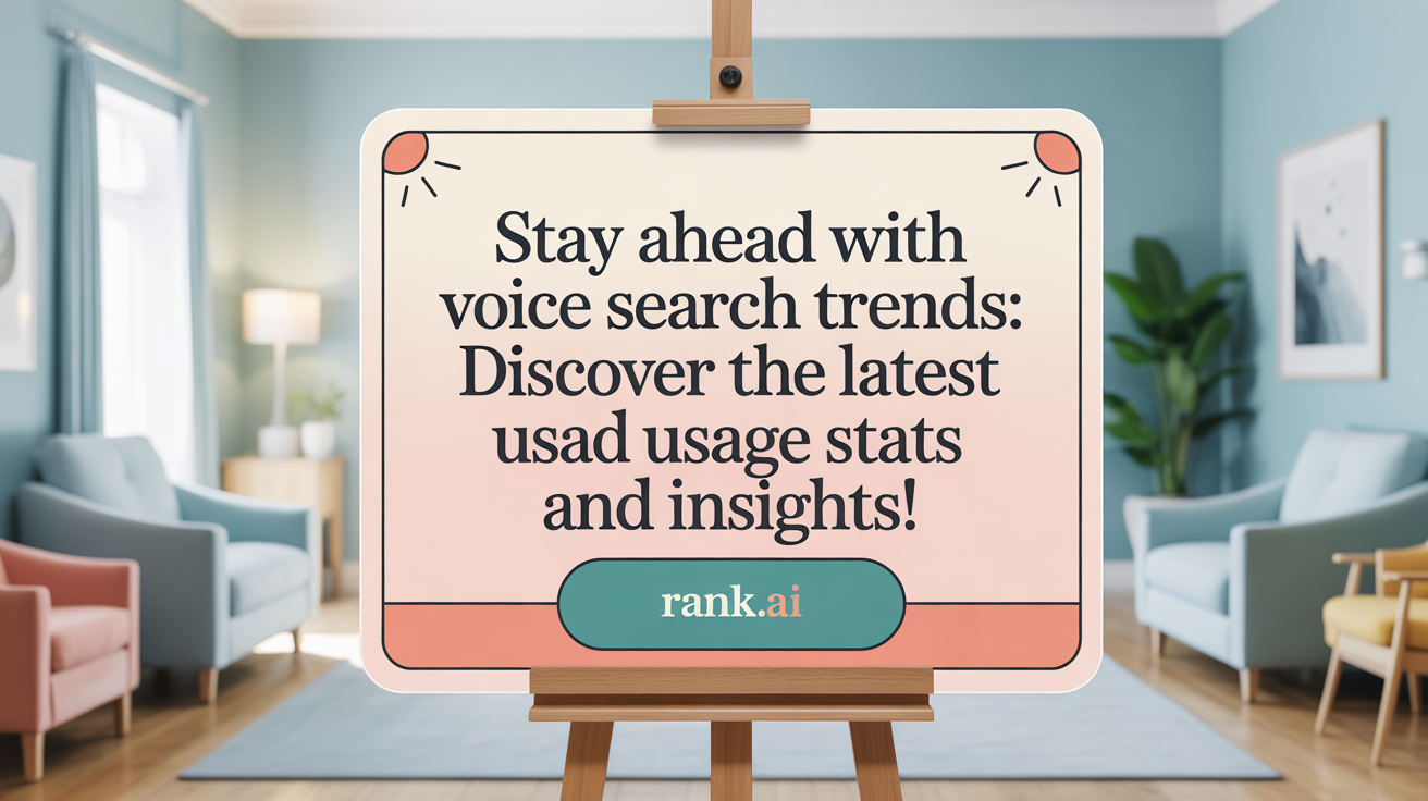 Stay Ahead with Voice Search Trends: Discover the Latest Usage Stats and Insights!
