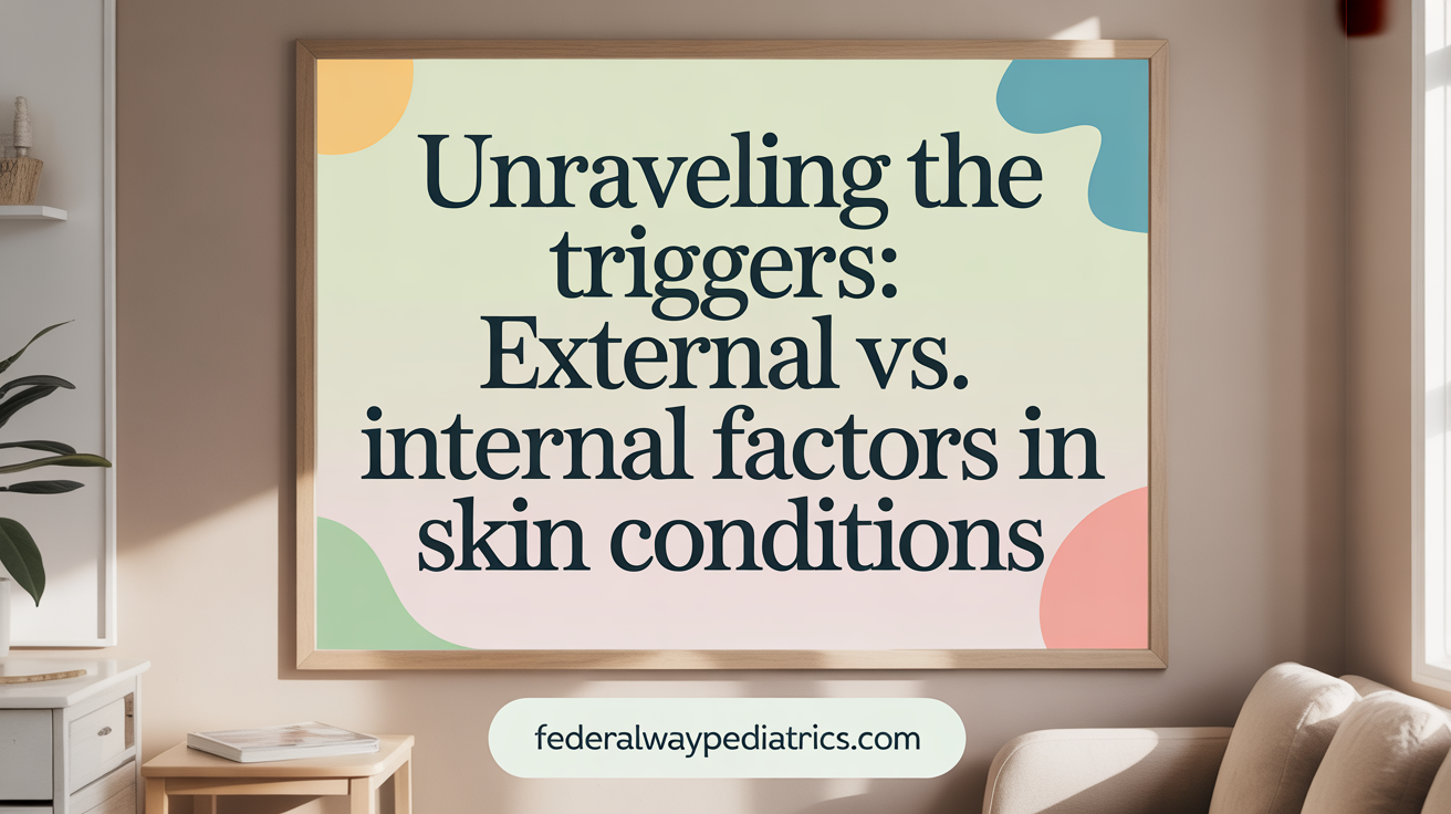 Unraveling the Triggers: External vs. Internal Factors in Eczema
