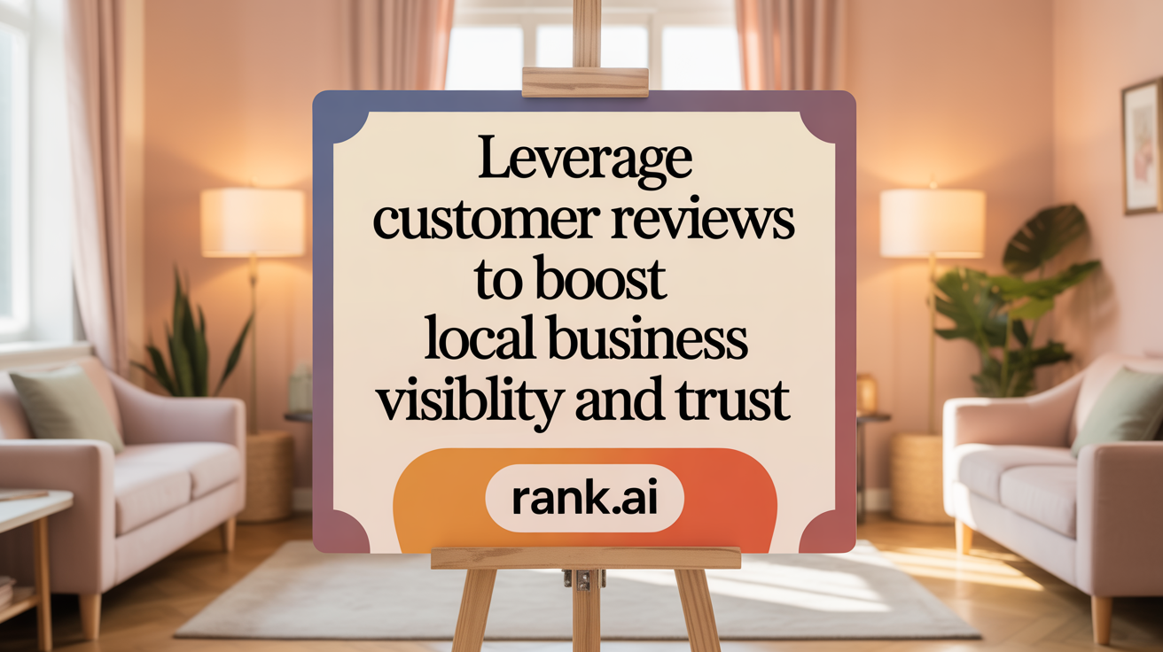 Leverage Customer Reviews to Enhance Local SEO and Trust