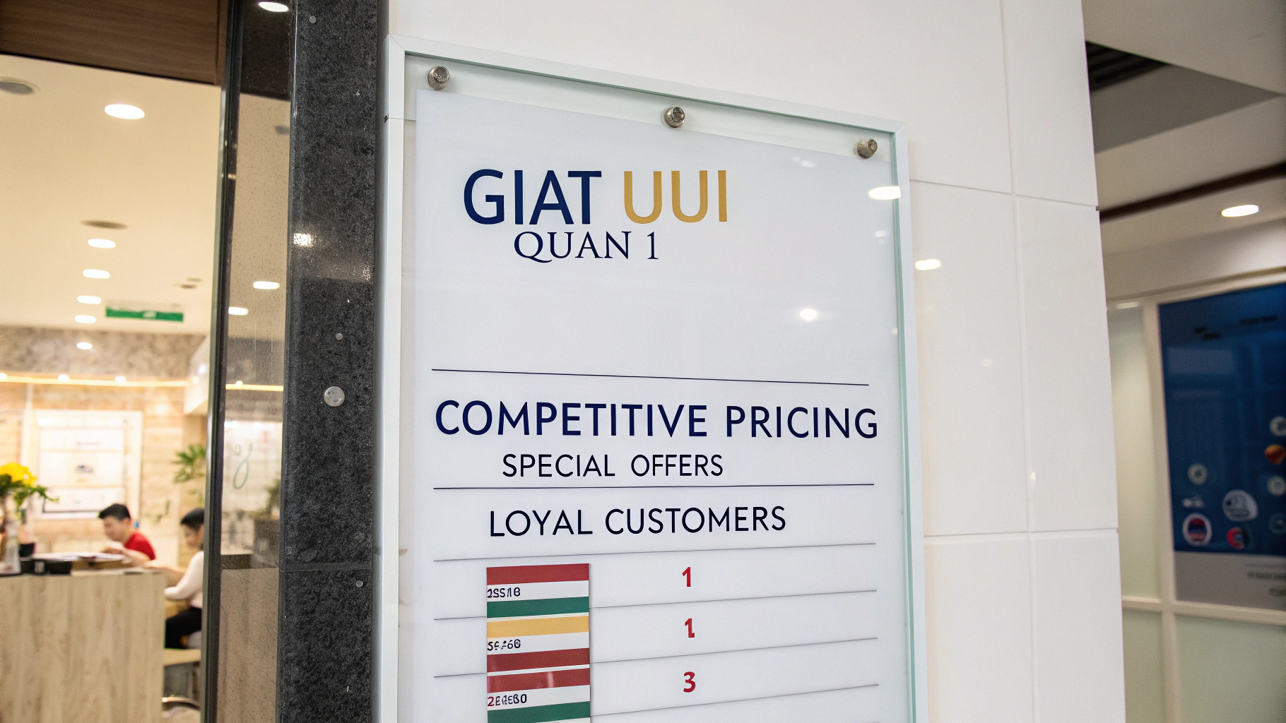 Bảng giá cạnh tranh của Giặt ủi Quận 1
