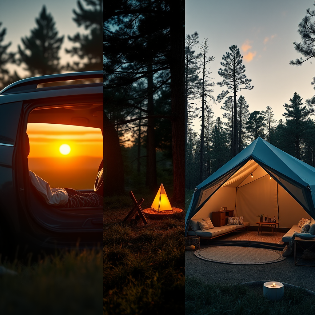 차박, 미니멀, 글램핑의 인기 비결