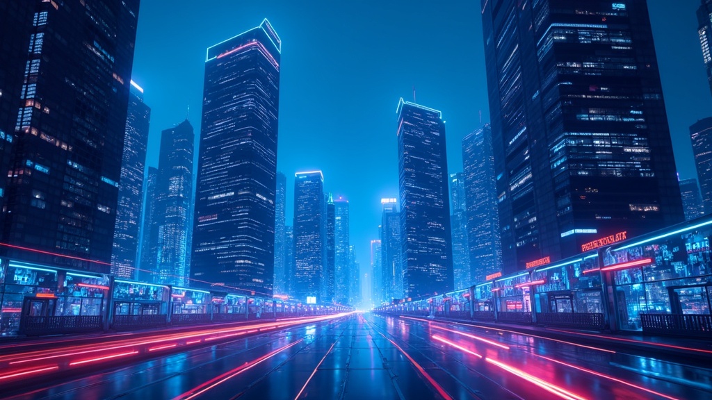 Visualización de la IA transformación sector financiero, con redes de datos interconectadas simbolizando la disrupción digital.