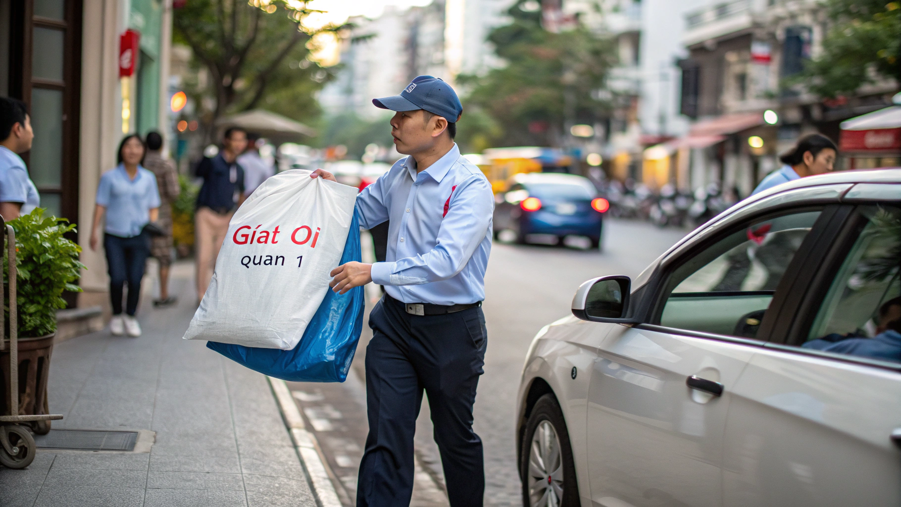 Giao nhận tận nhà nhanh chóng với Giặt ủi Quận 1