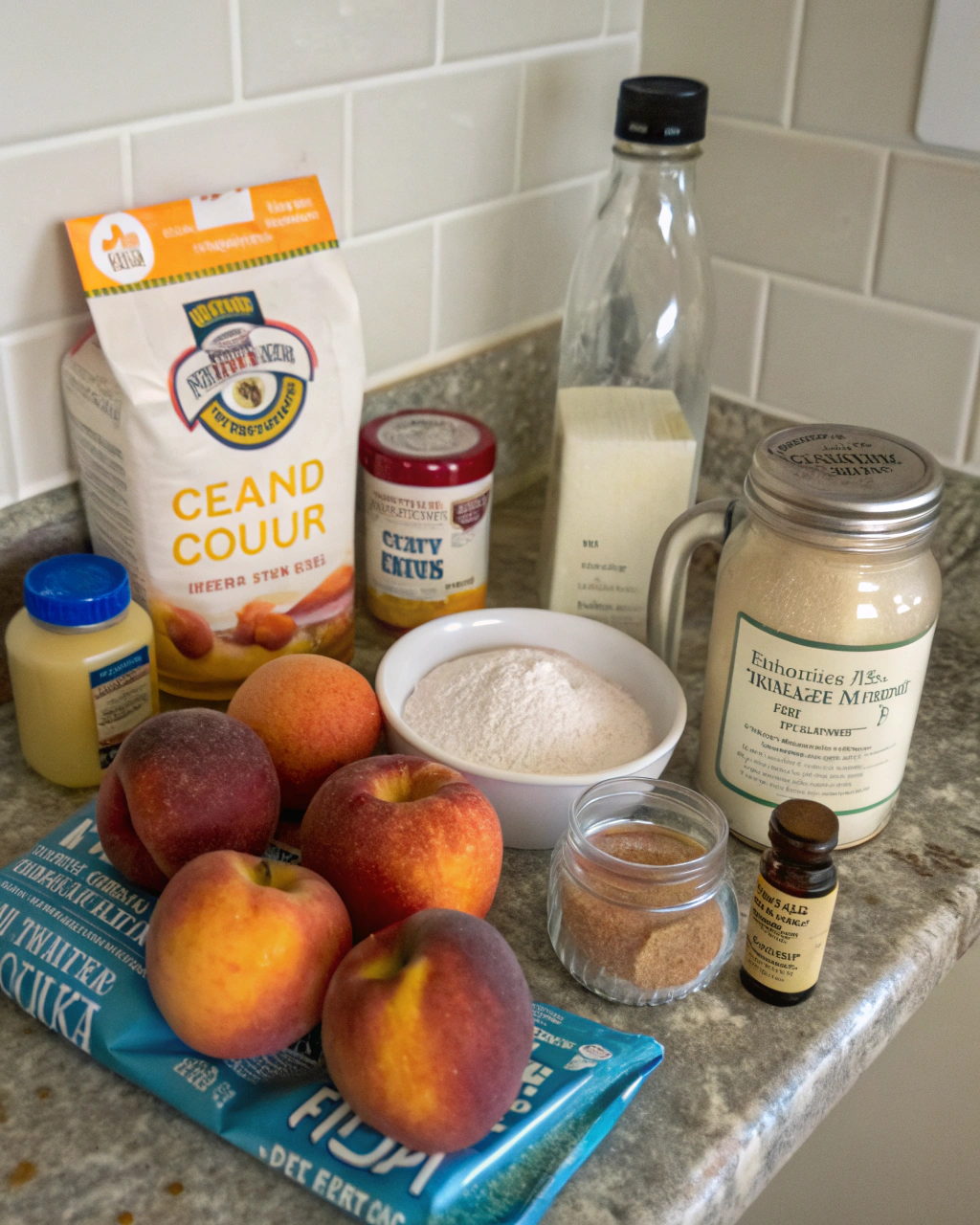 peach cobbler ngredients