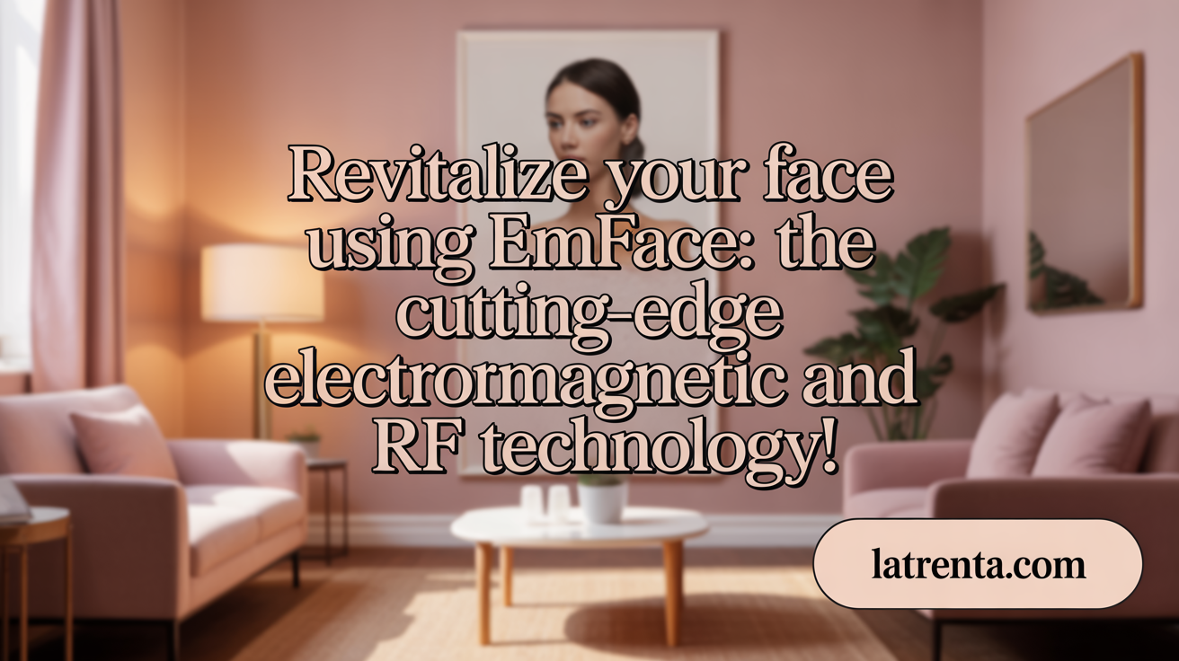 Revitalize Your Face Using EMFACE: The Cutting-Edge Electromagnetic and RF Technology!