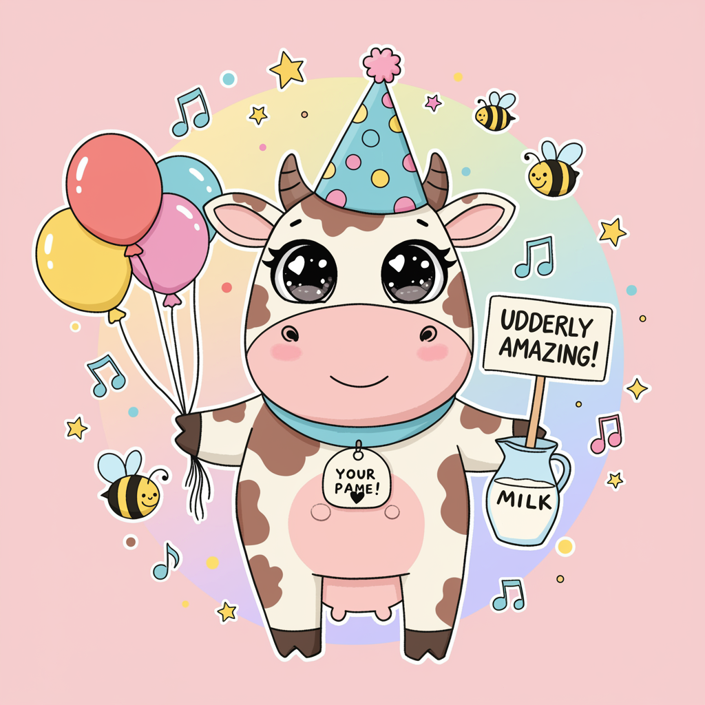 cartoon cow