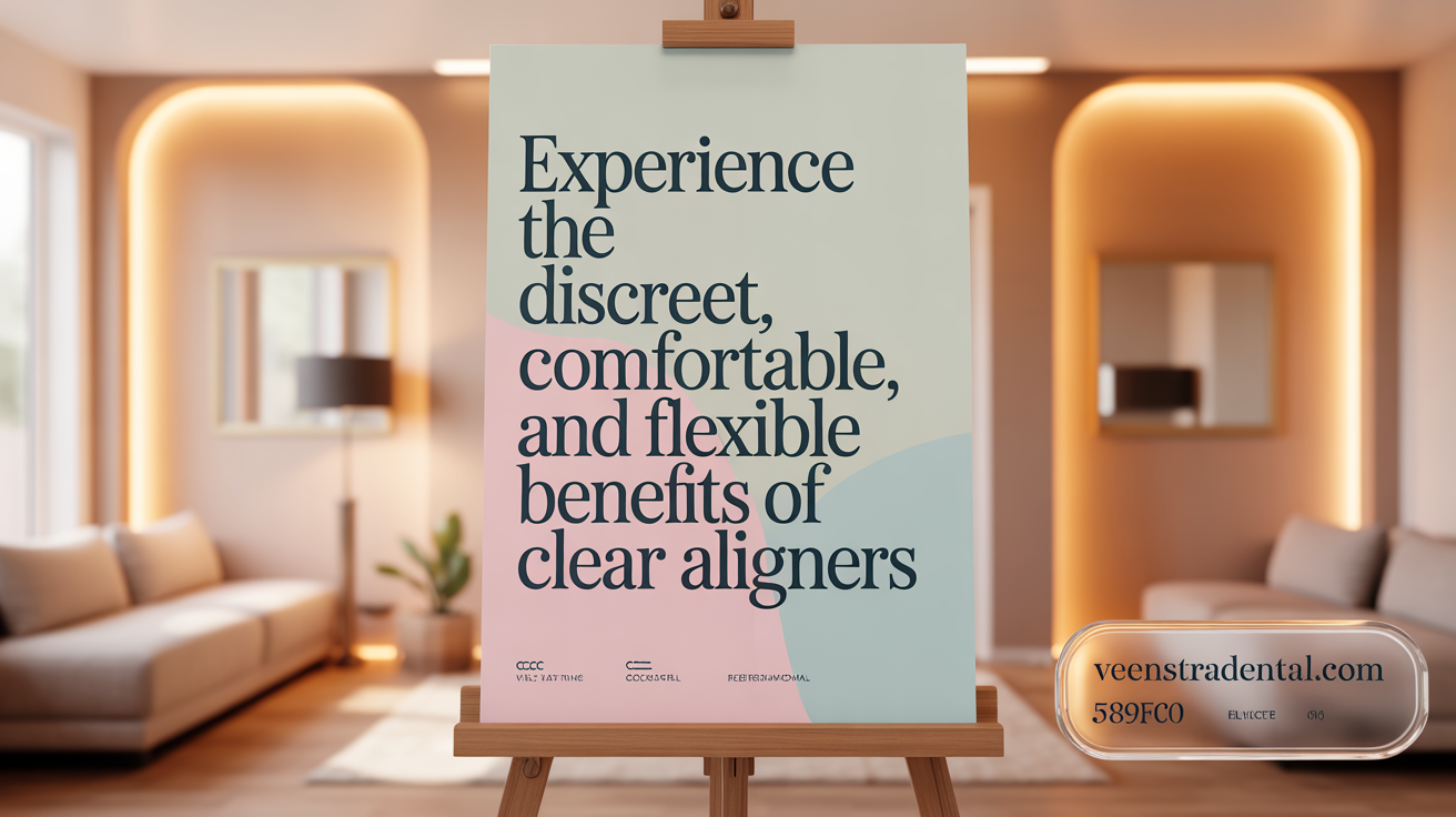 Experience the Discreet, Comfortable, and Flexible Benefits of Clear Aligners