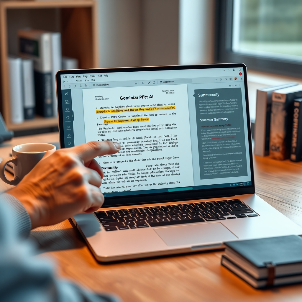 PDF 내용 분석과 요약을 Gemini로 자동화하는 방법