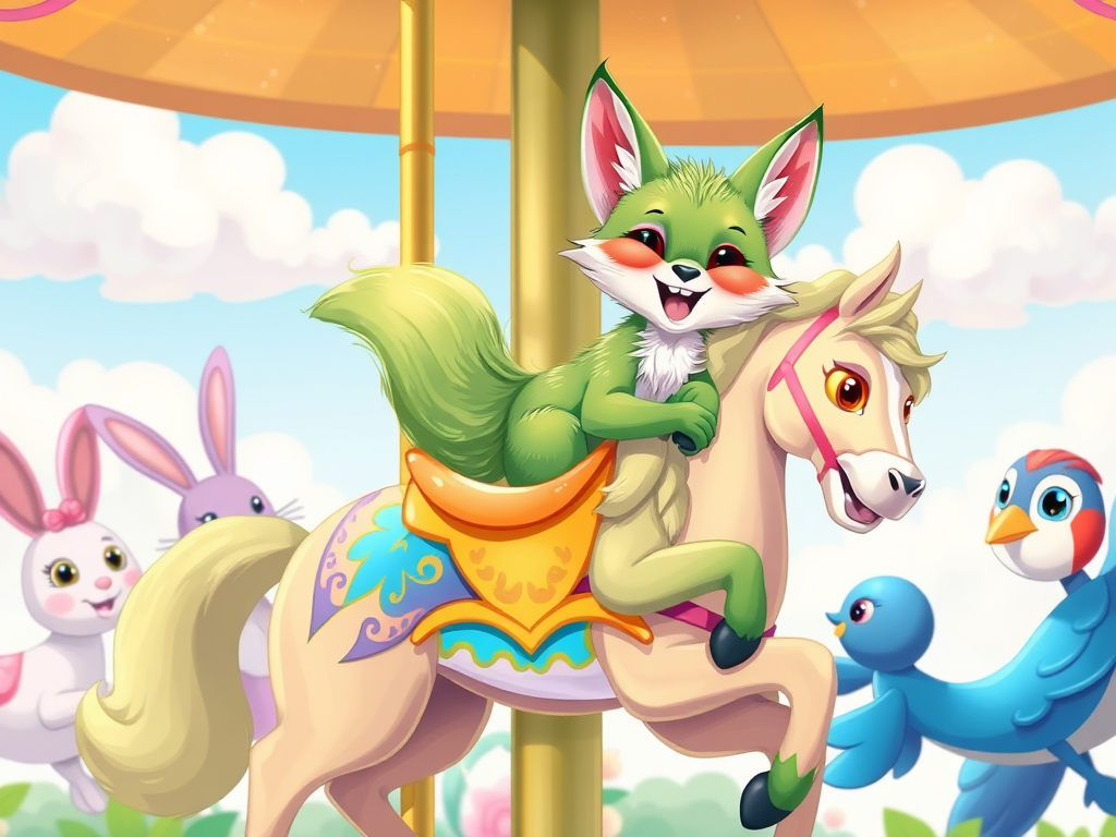 The Magical Carousel Adventure of Fern the Fox