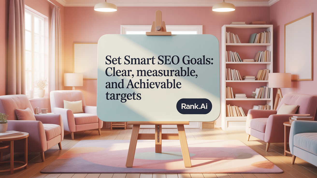 Set SMART SEO Goals: Clear, Measurable, and Achievable Targets