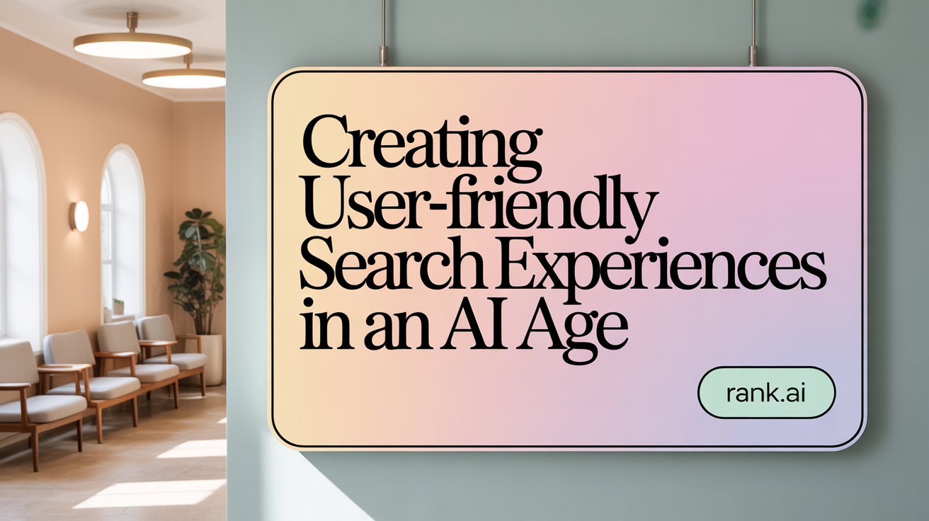 Crafting User-Centric Search Journeys in an AI Age