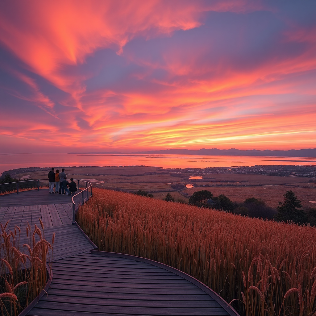 Yongsan Observatory: A Dazzling Sunset, A Fantastic Finale of Scenery
