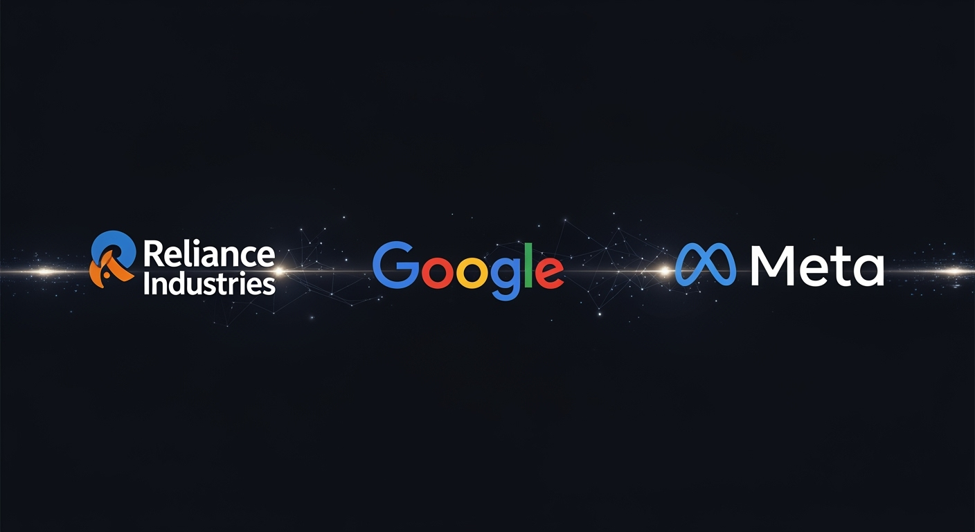 Reliance Partners with Google and Meta to Launch India's AI Infrastructure