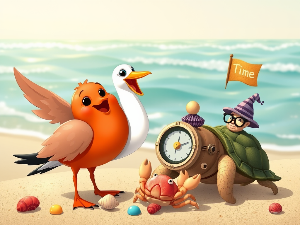 Tommy the Time-Traveling Seagull
