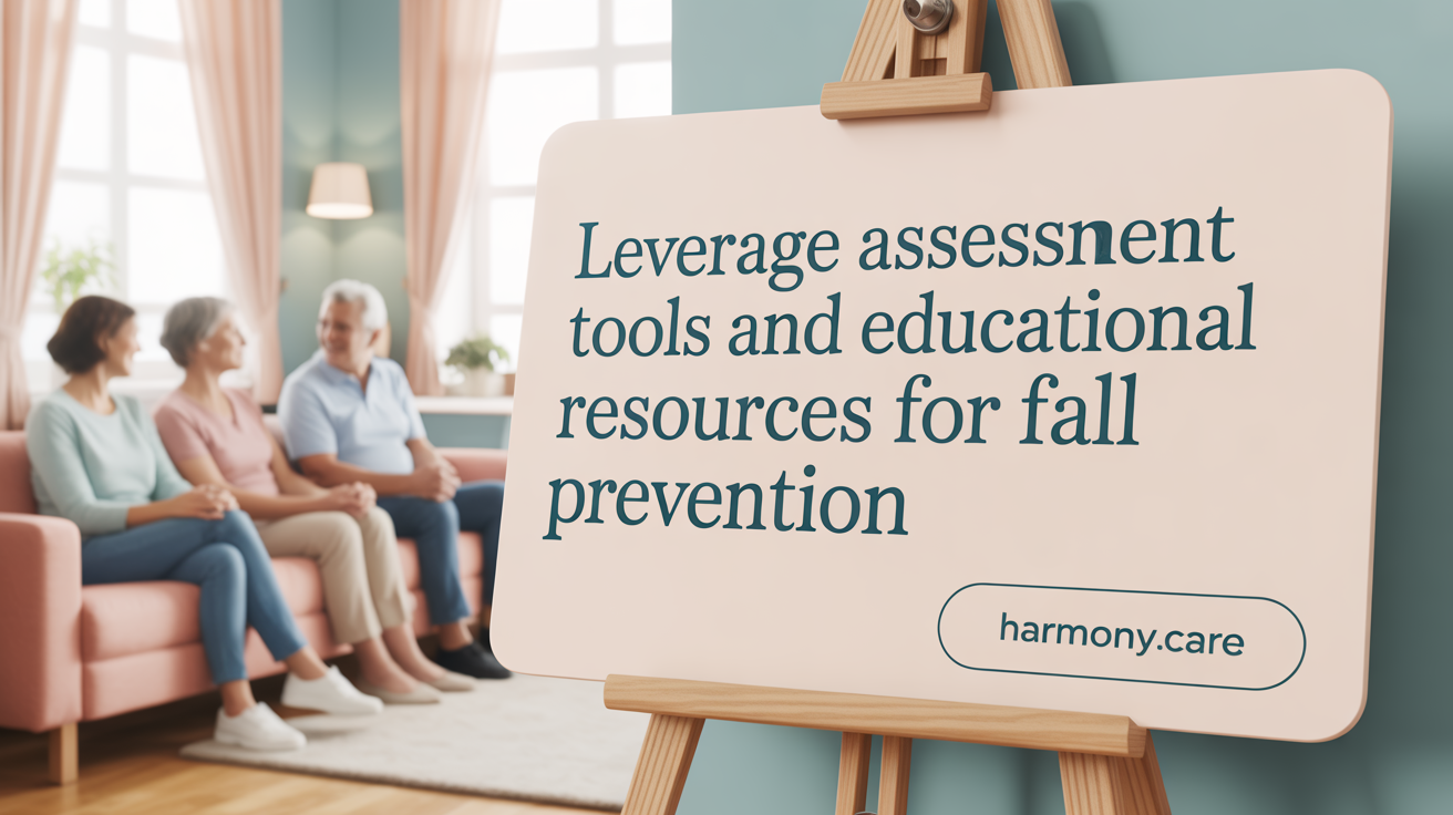 Leverage Assessment Tools and Educational Resources for Fall Prevention