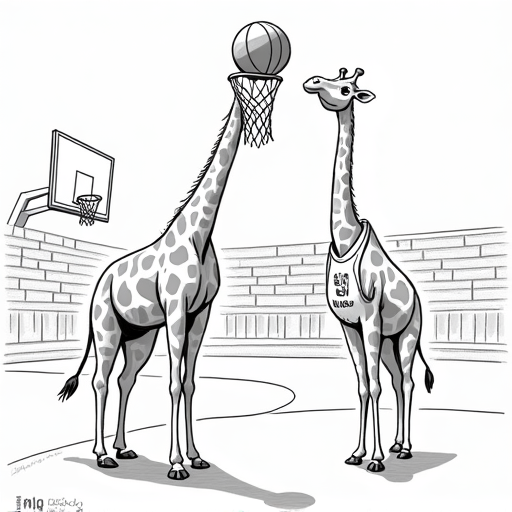 2025 NBA Draft Scheduled for June 25-26 single-panel cartoon