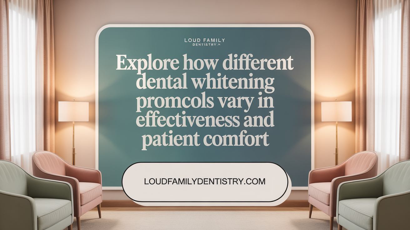 Explore How Different Whitening Protocols Vary in Effectiveness and Patient Comfort