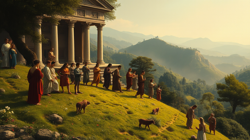 지리산 자연을 보존하는 상징 이미지