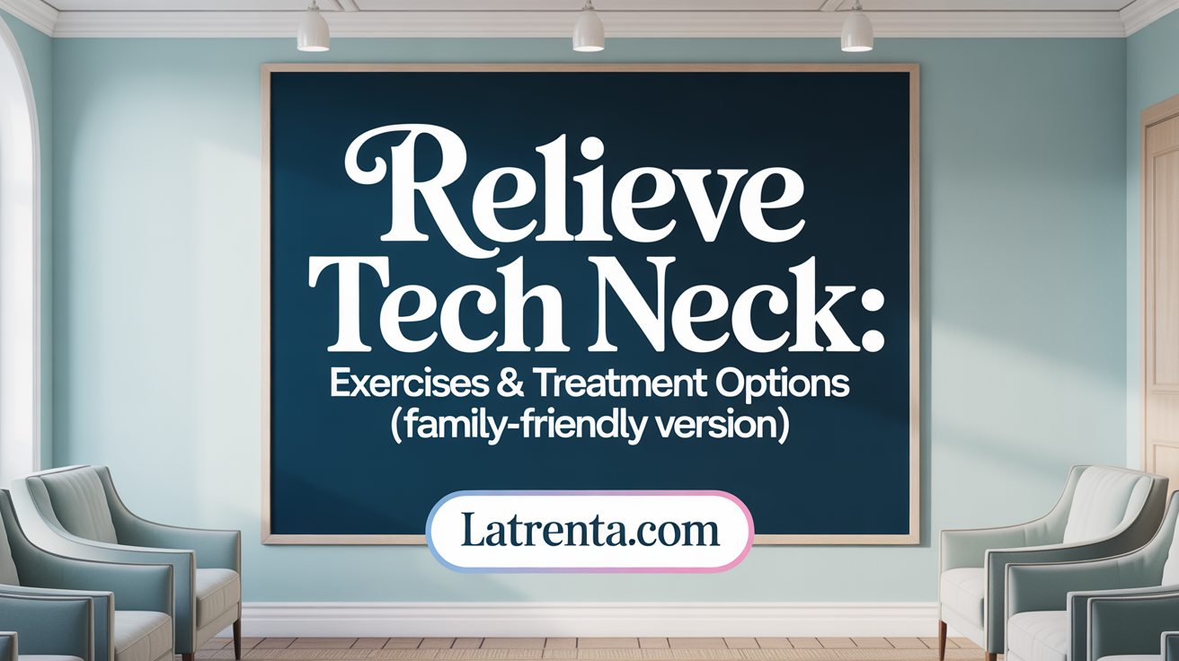 Relieve Tech Neck: Exercises & Treatment Options