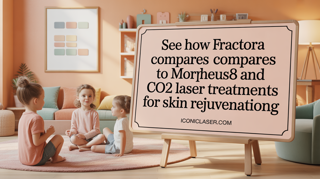 See how Fractora stacks up against Morpheus8 and CO2 laser treatments