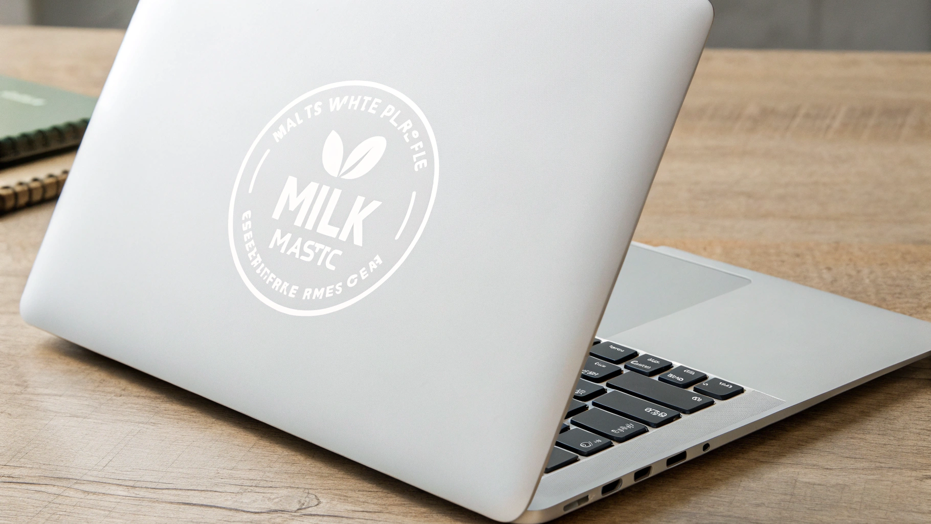 Sticker nhựa sữa dán trên thiết bị điện tử
