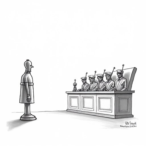 Justice Ketanji Brown Jackson Critiques Supreme Court Colleagues single-panel cartoon