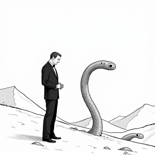 Denis Villeneuve to Direct Next James Bond Film single-panel cartoon