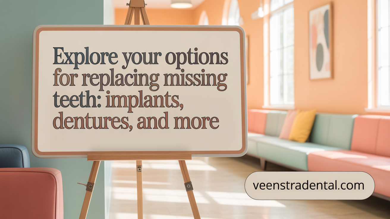 Explore Your Options for Replacing Missing Teeth: Implants, Dentures, and More