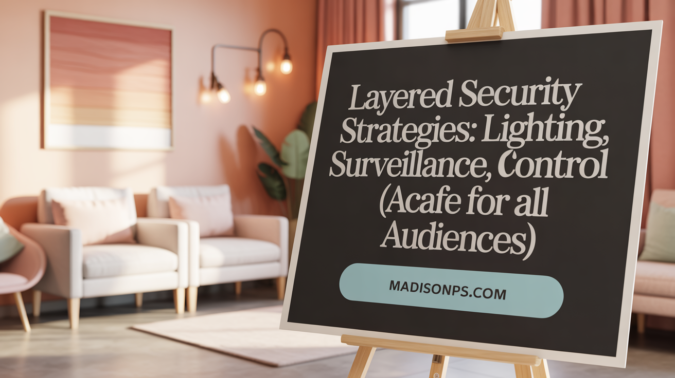 Layered Security Strategies: Lighting, Surveillance, Access Control