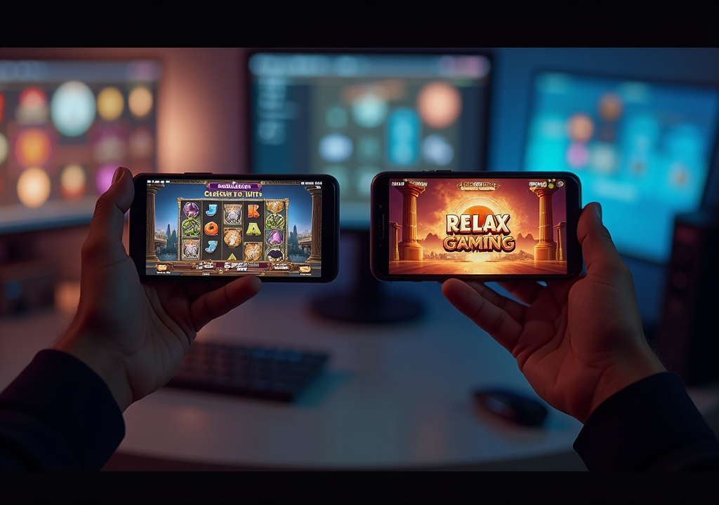 NetEnt vs Relax Gaming: 2025년 메타슬롯 개발사별 특징 비교