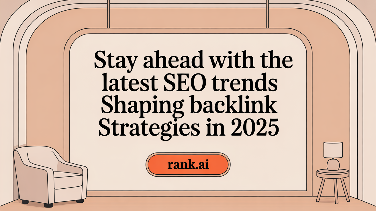 Stay Ahead with the Latest SEO Trends Shaping Backlink Strategies in 2025