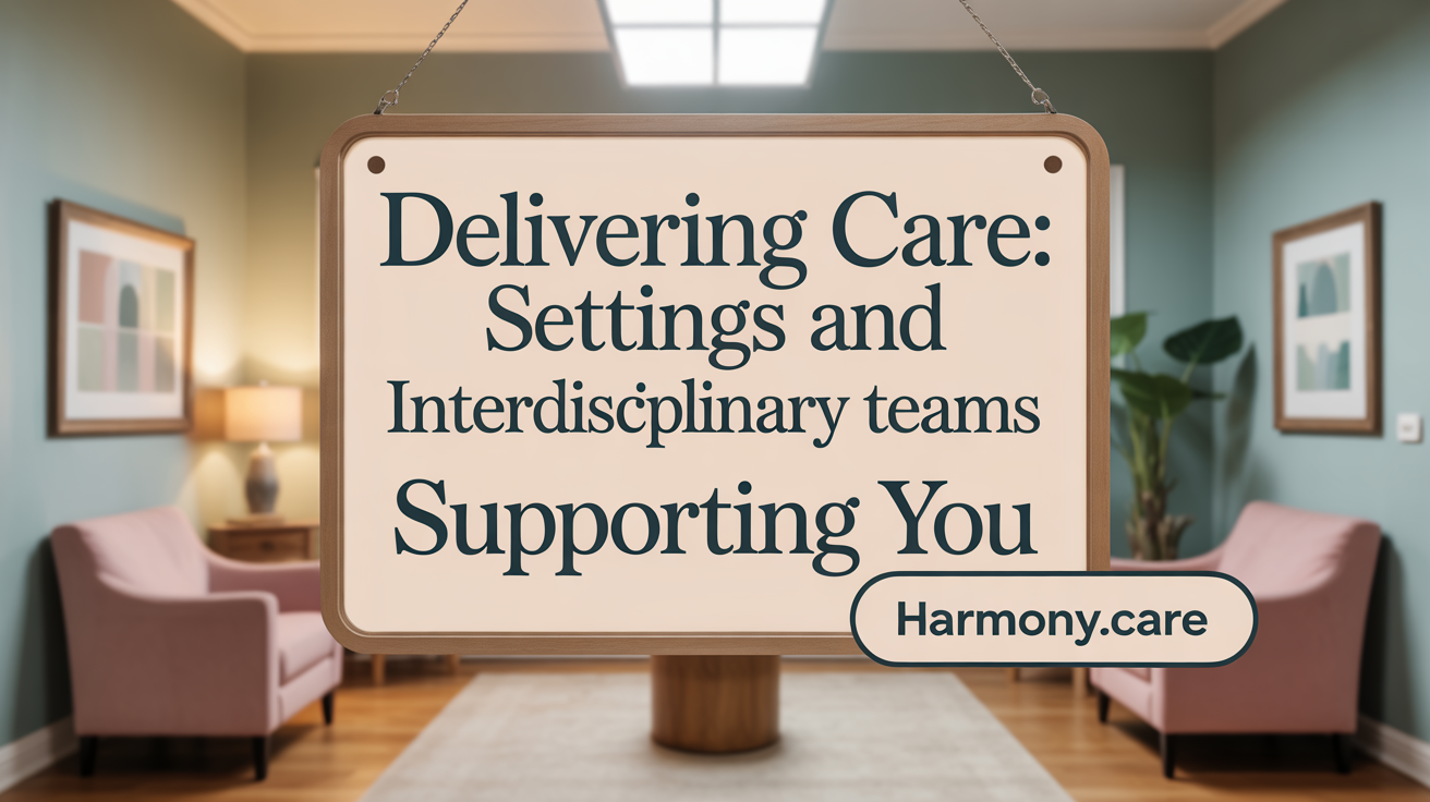 Delivering Care: Settings and Interdisciplinary Teams Supporting You