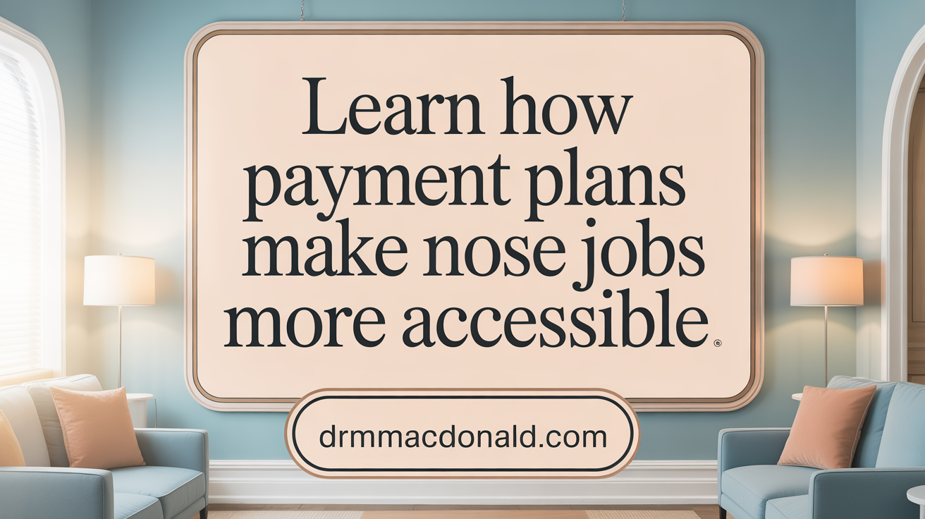 Learn How Payment Plans Make Nose Jobs More Accessible