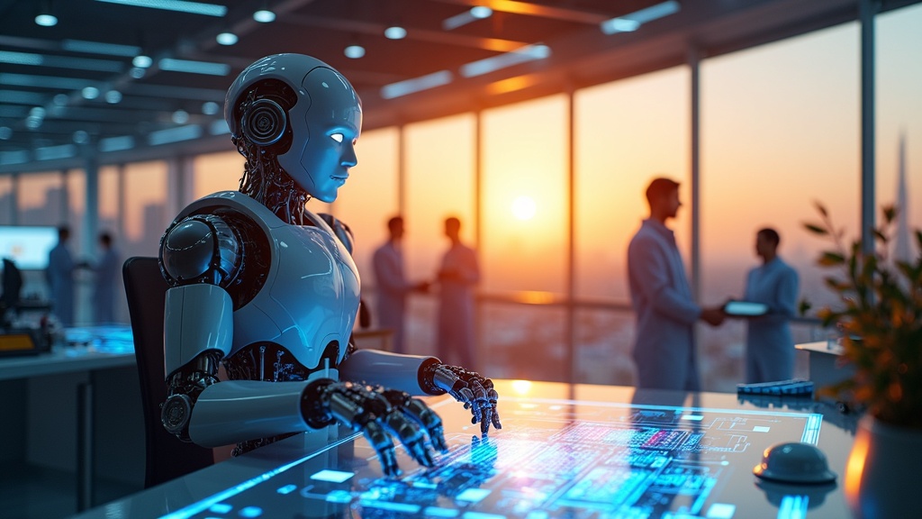 Centro tecnológico de Nvidia en Abu Dhabi, epicentro de la iniciativa Nvidia Thor para la robótica avanzada.