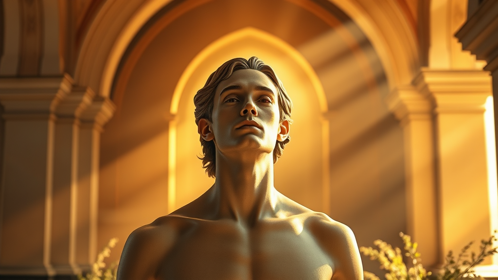 자아 발견과 변화를 상징하는 모습