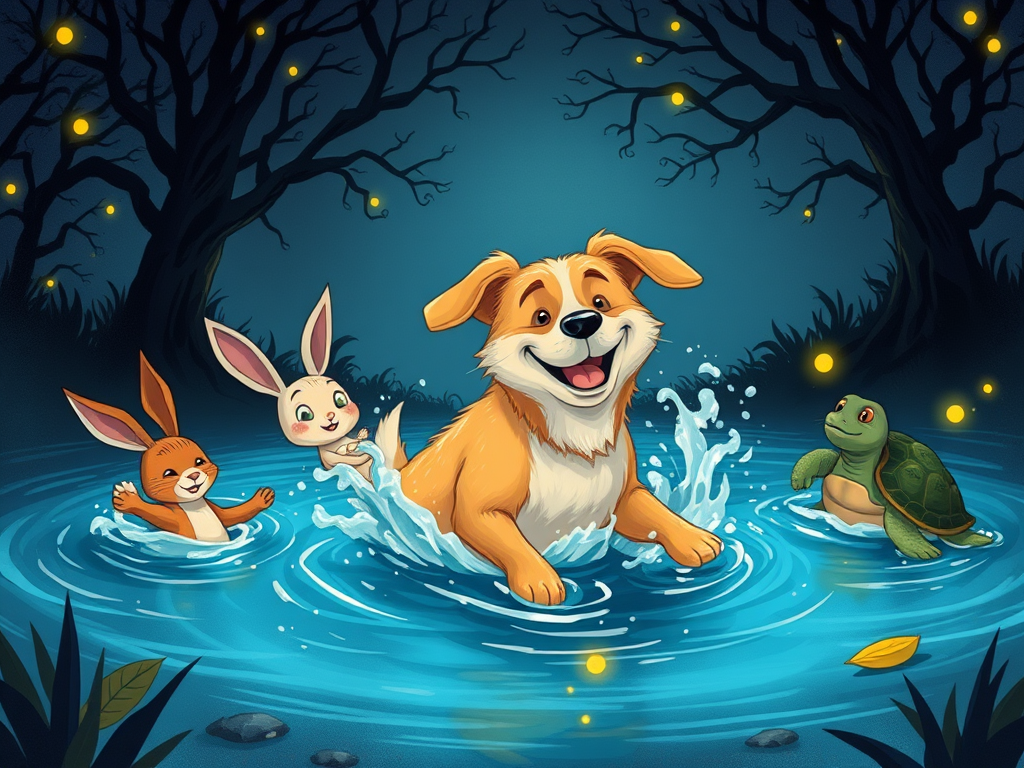 The Spooky Swim of Cornsilk Charlie