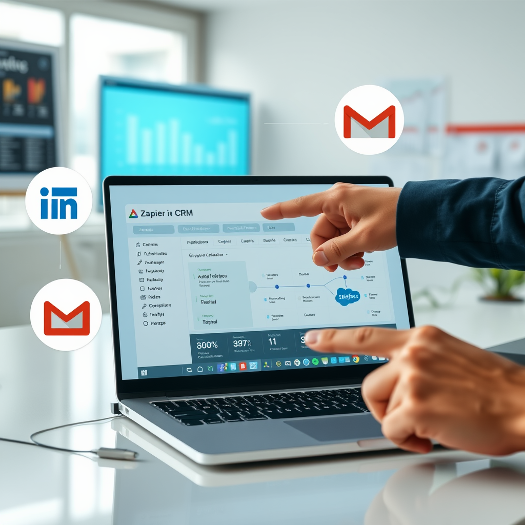 Zapier를 활용한 CRM 연동 자동화 전략