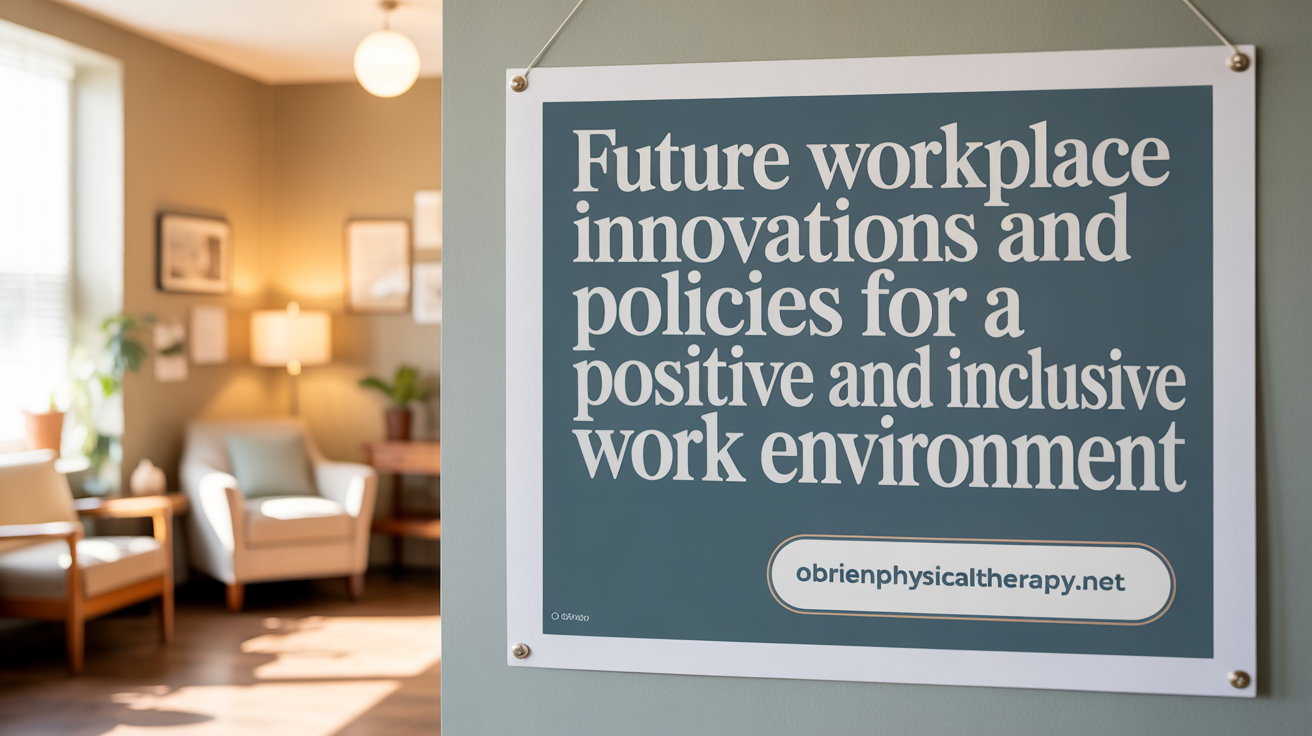 Future Workplace Innovations and Policies for a Healthier Work Environment