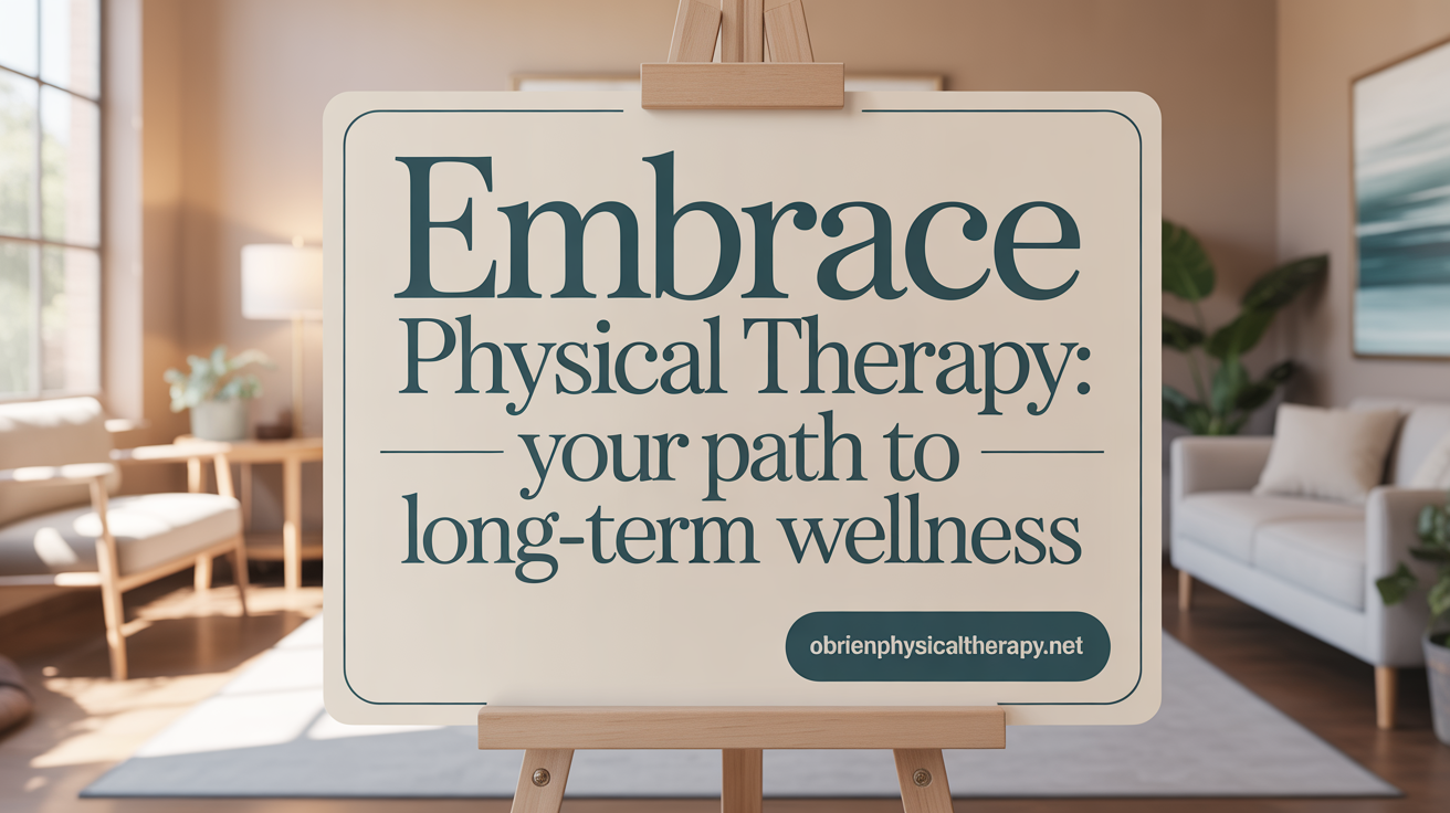 Embrace Physical Therapy: Your Path to Long-Term Mobility