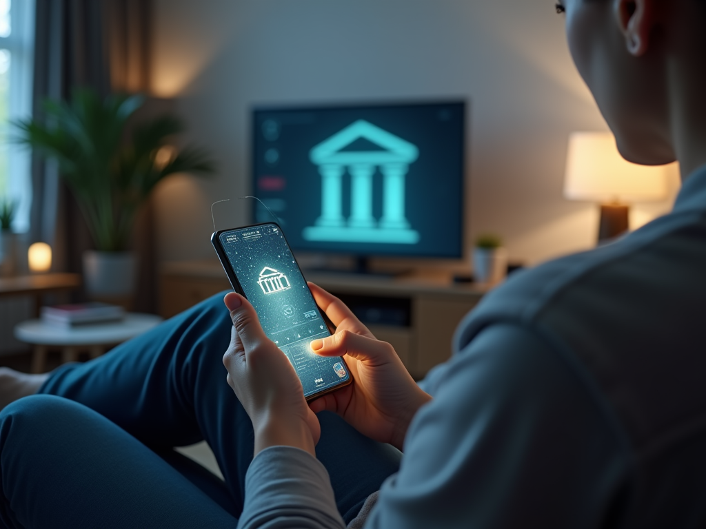 은행 방문 없이 처리되는 미래형 디지털 거래