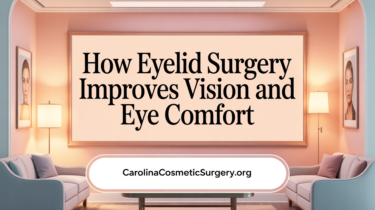 How Eyelid Surgery Enhances Visual Performance and Eye Comfort