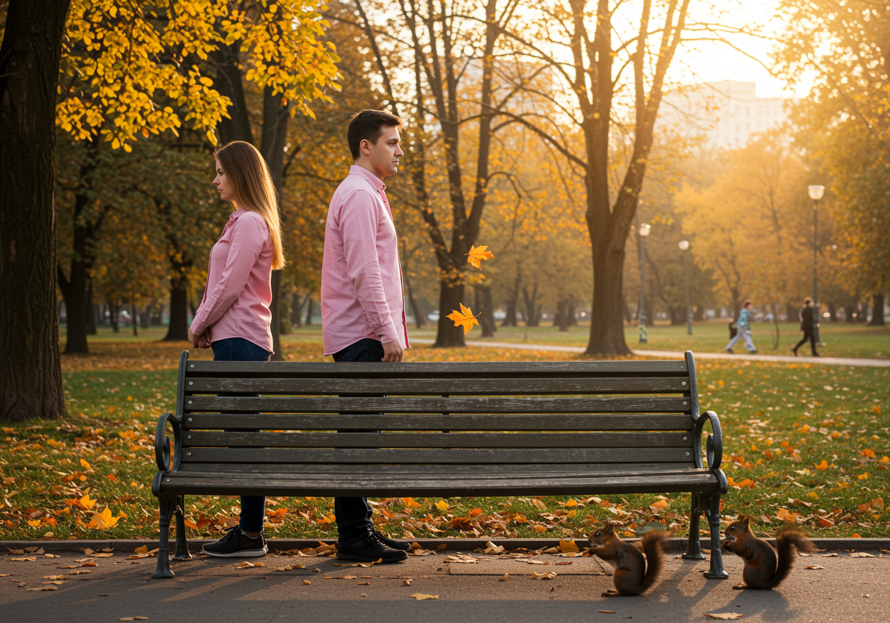 pink shirt couple breakup why