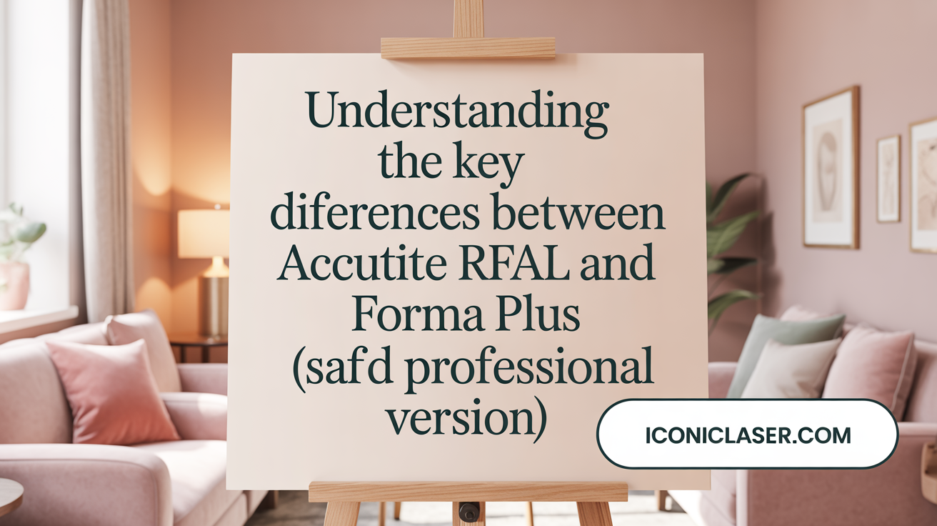 Understanding the Key Differences Between AccuTite RFAL and Forma Plus
