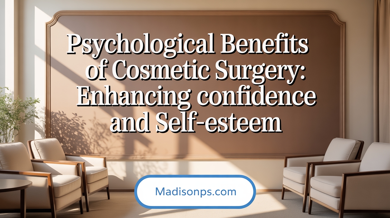 Psychological Benefits of Cosmetic Surgery: Boosting Self-Esteem and Well-Being