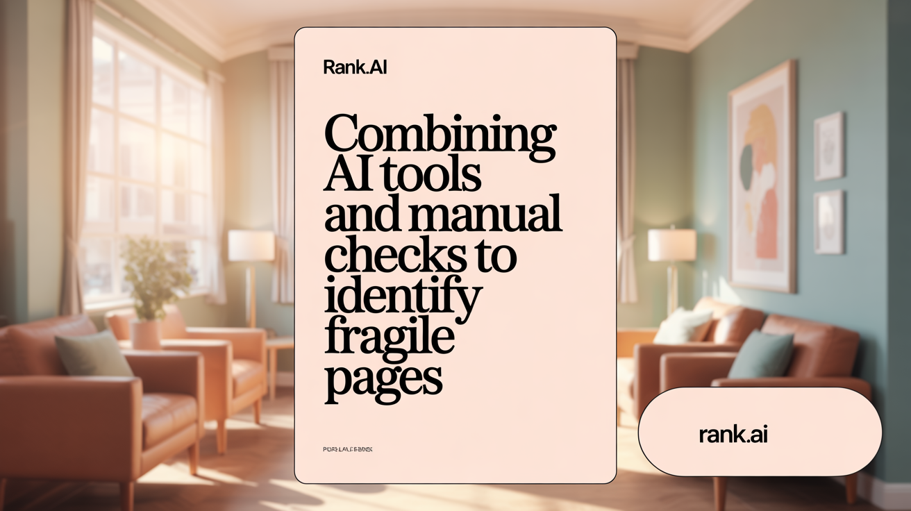 Combining AI Tools and Manual Checks to Identify Thin Pages